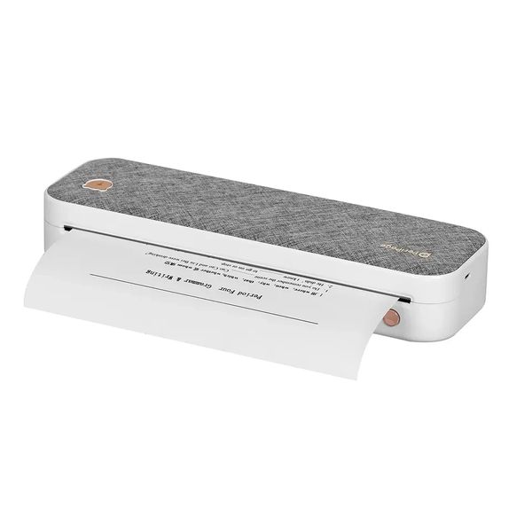 Портативный мобильный термопринтер PeriPage A40 с аккумуляторной батареей 2600 mAh 1933392823 фото